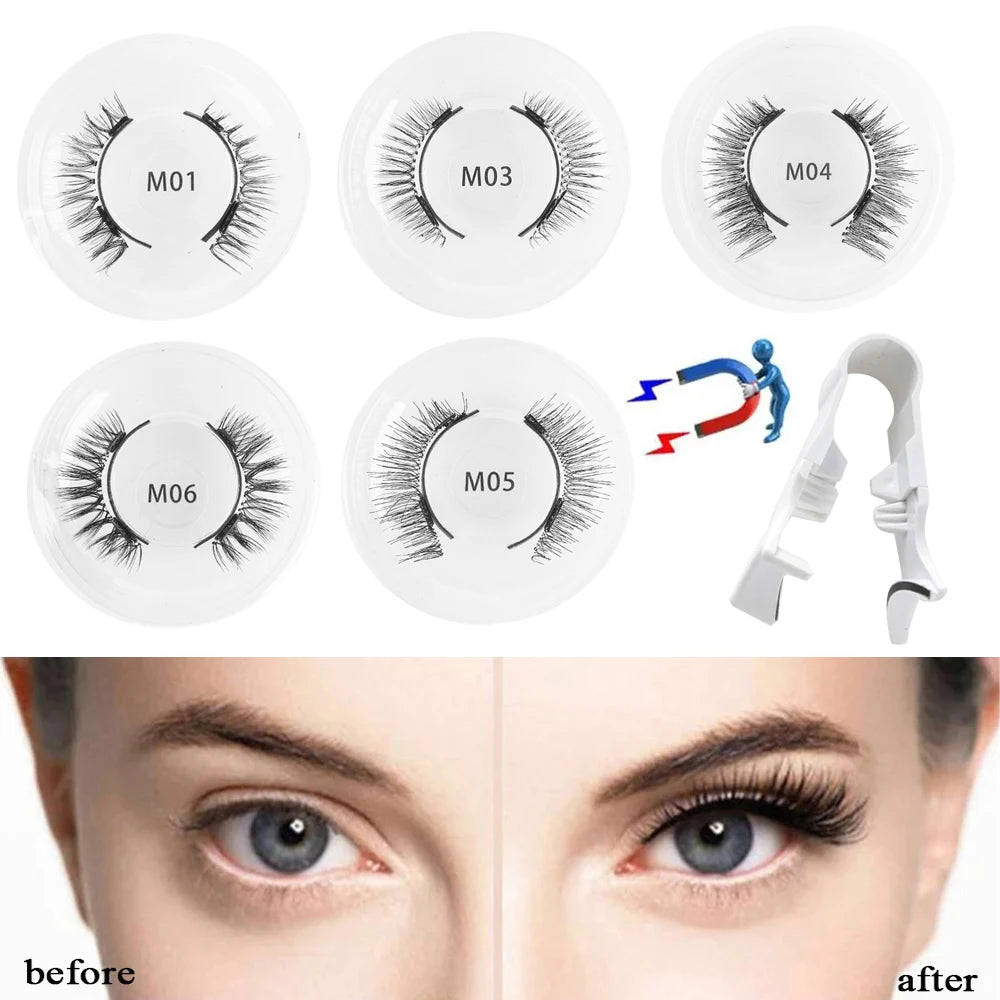 Beautilight Magnetic Eylashes - Inget Klister & lim | Förändra dina fransar på 30 sekunder.