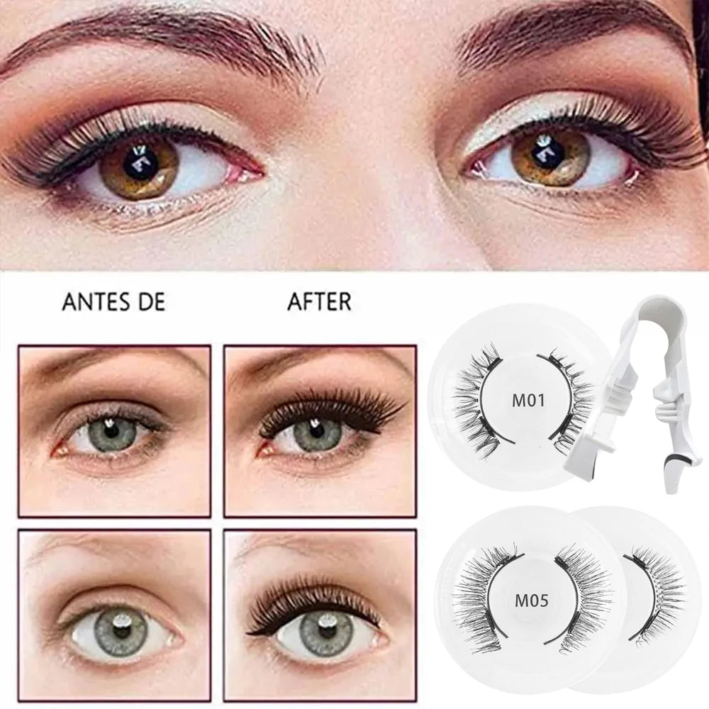 Beautilight Magnetic Eylashes - Inget Klister & lim | Förändra dina fransar på 30 sekunder.