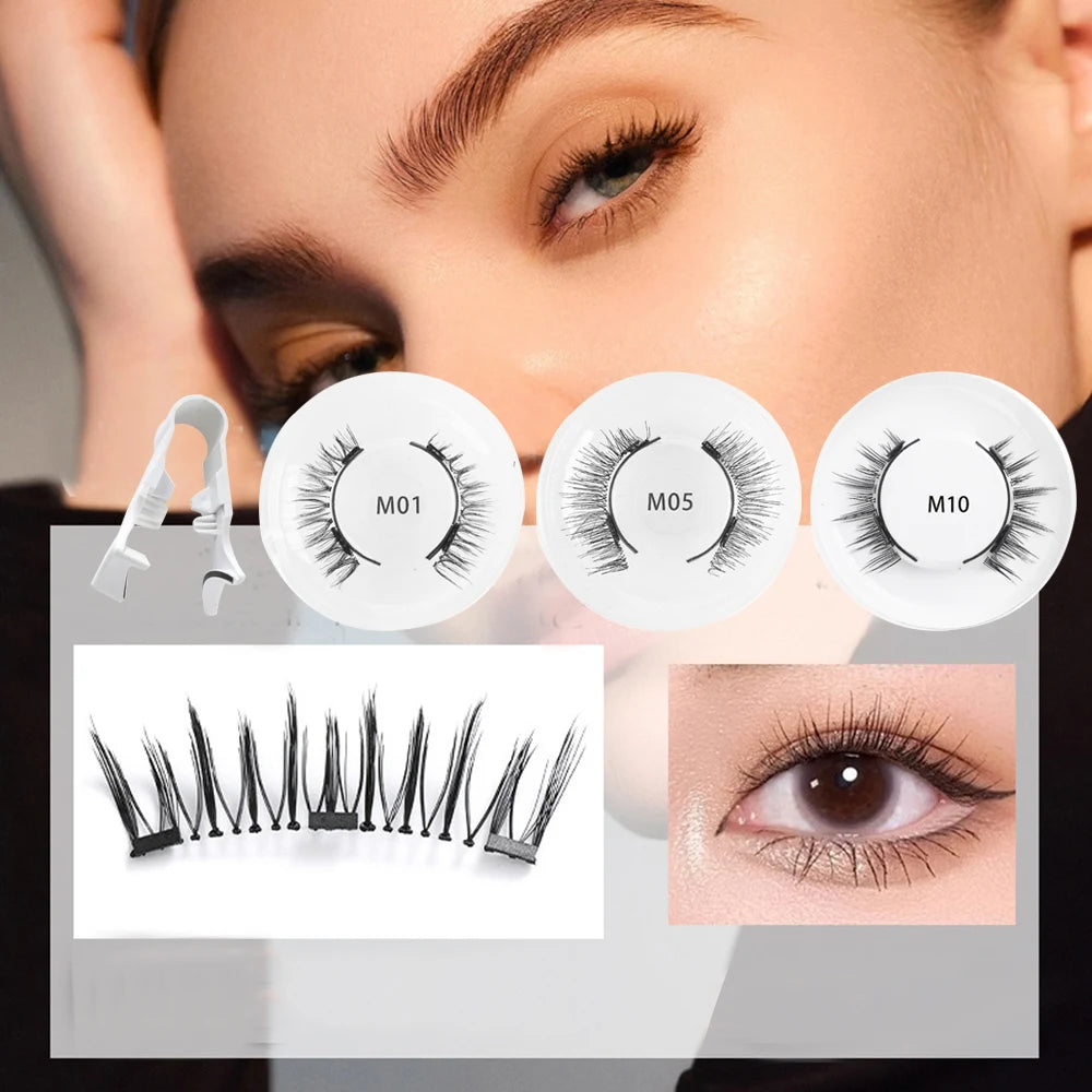Beautilight Magnetic Eylashes - Inget Klister & lim | Förändra dina fransar på 30 sekunder.